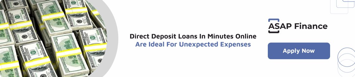 Direct Deposit Payday Loans in Minutes