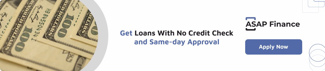 Same-Day No Credit Check Loans