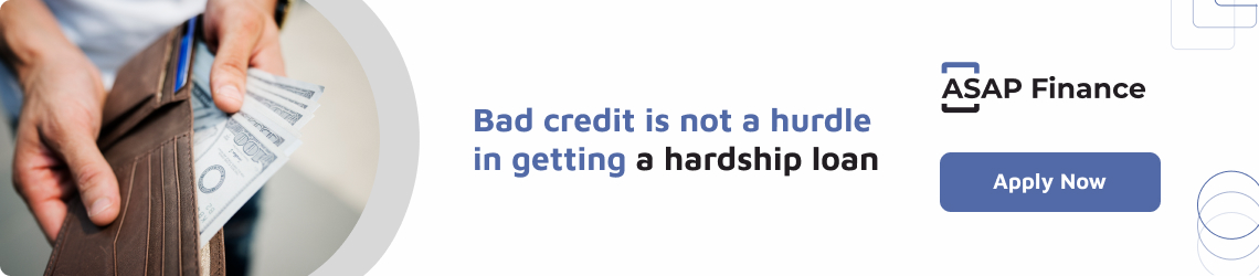 get hardship loans for emergencies even with bad credit