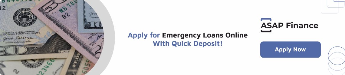 Apply for emergency loans online with quickly deposit!