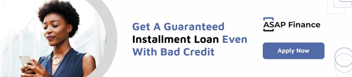 get guaranteed installment loans for bad credit