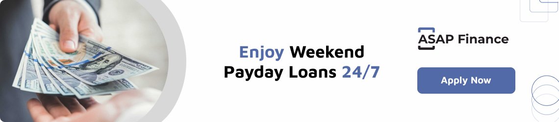 Apply for a payday loan on a weekend