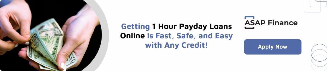 Getting 1 Hour Payday Loans Online is Fast, Safe, and Easy with Any Credit!
