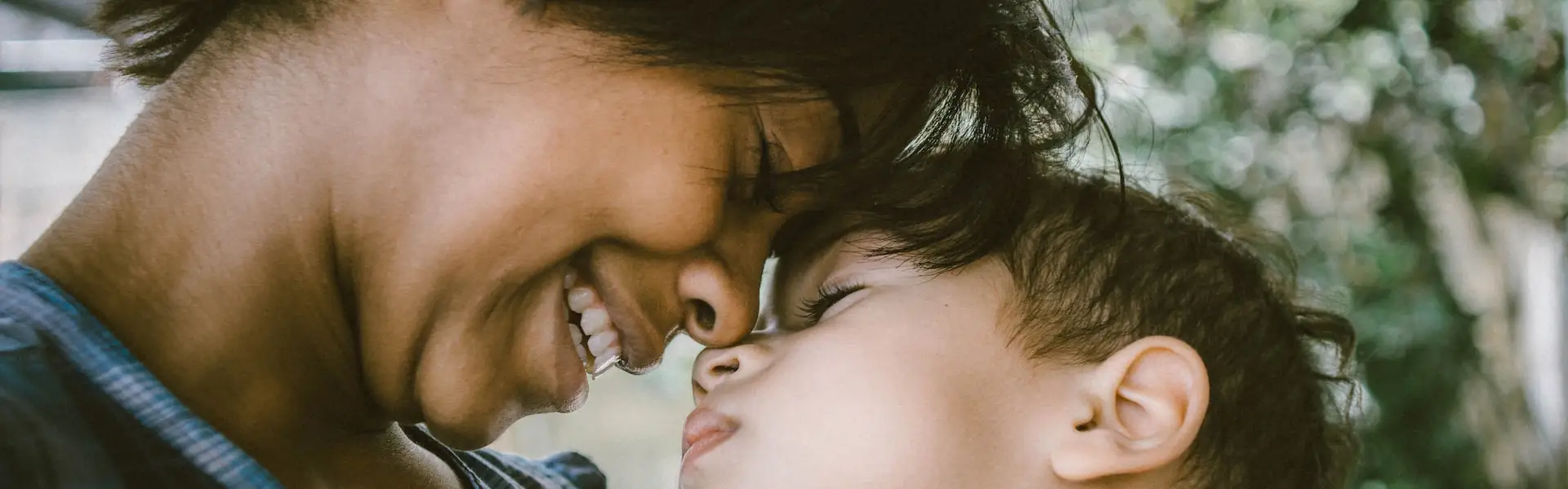 Single mother with her child during a moment of financial planning and support
